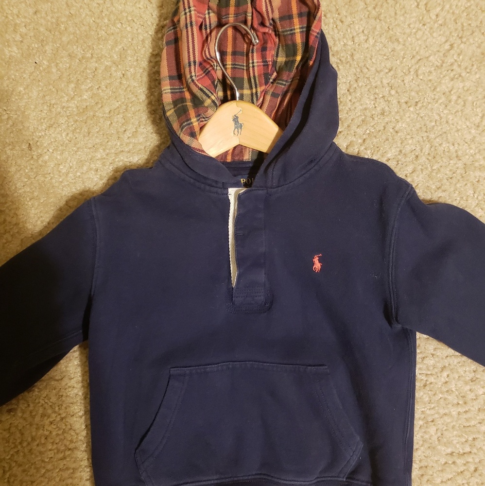 Boys Ralph Lauren Polo 5t Hoodie